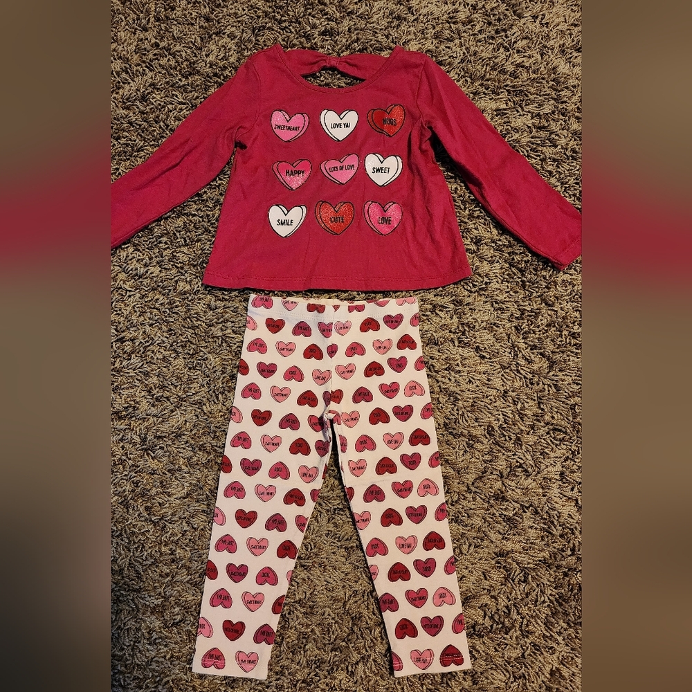 *Childrens Place Valentines Day Outfit*